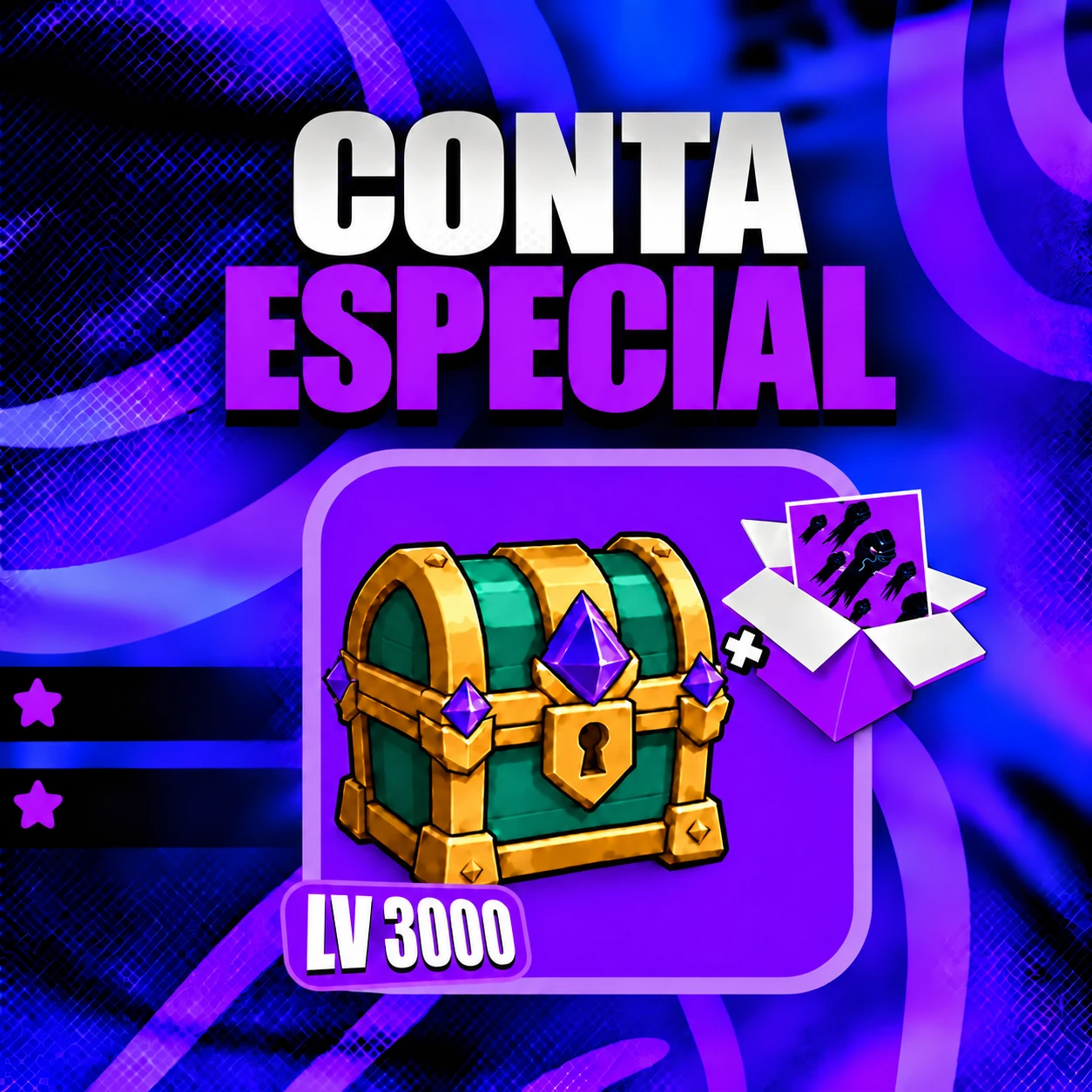 『👑』CONTA ESPECIAL 1 (LEIA A DESCRIÇÃO)